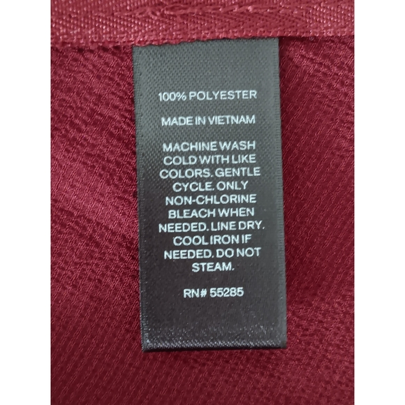 🆕️ Express Burgundy Peplum Blouse - Picture 8 of 8